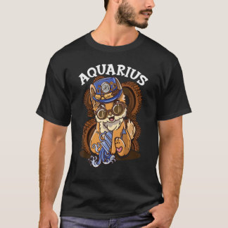 T-shirt Signe du zodiaque Verseau