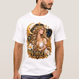 T-shirt Signe du zodiaque Vierge Astrologie Céleste Vierge