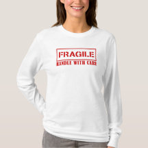 Signe fragile - poignée avec soin - timbre fragile
