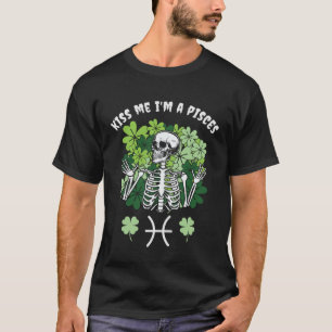 T-shirt Signe gothique Saint Patrick s Jour Poissons Signe