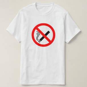 T-shirt Signe NO Smoking - Signal UK