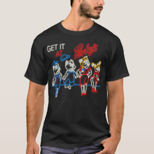 T-shirt Signe Porkys Neon