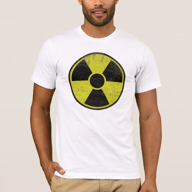 T-shirt Signe radioactif sale (Devant)