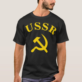 T-shirt Signe URSS et marteau et faucille symbole