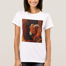 T-shirt Signe Zodiac Aries avec conception dynamique