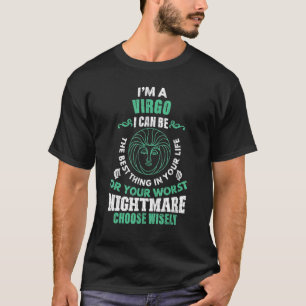 T-shirt SIGNE Zodiaque Im Un Graphique Virgo