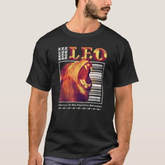 T-shirt SIGNE Zodiaque Léo Né Astrologie Horoscope Roaring