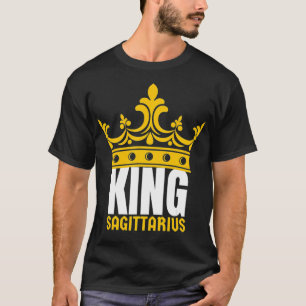 T-shirt SIGNE Zodiaque Roi Sagittaire Anniversaire