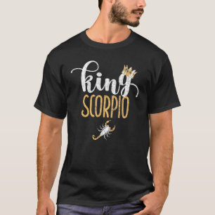 T-shirt SIGNE Zodiaque Roi Scorpion Graphique