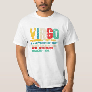 T-shirt Signer Anniversaire Vierge détesté