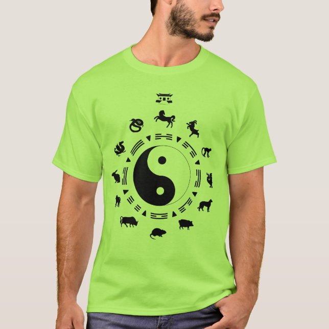 T-shirt Signes Chinois (Devant)