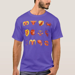 T-shirt Signes zodiaques Halloween Zodiaque Horoscope Astr