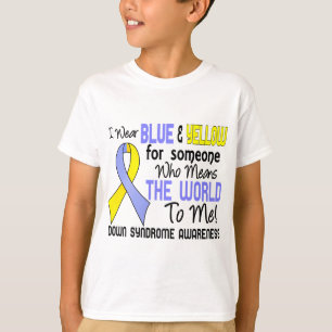 T-shirt Signifie le monde à moi 2 syndrome de Down