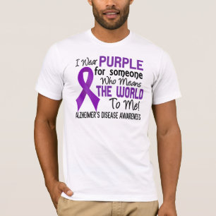 T-shirt Signifie le monde à moi la maladie d'Alzheimer 2