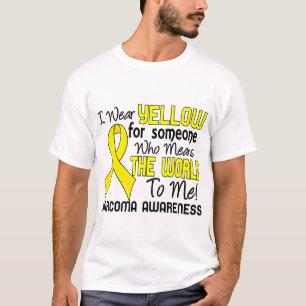 T-shirt Signifie le monde à moi le sarcome 2