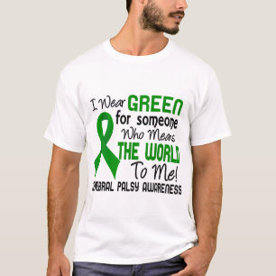 T-shirt Signifie le monde à moi l'infirmité motrice