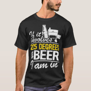 T-shirt S'Il Comprend 225 Degrés Et Bière Je Suis Dans L