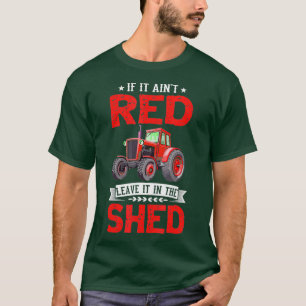 T-shirt S'Il Est Rouge Laisser Dans L'Ombre Drôle