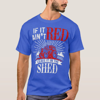 T-shirt S'Il Est Rouge Ne Le Laisser Dans Le Cadeau Drôle