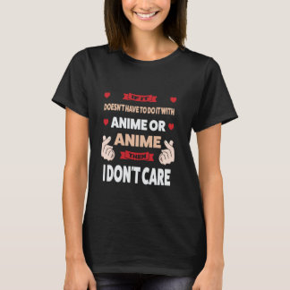 T-shirt s'il n'a pas à le faire avec merch