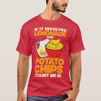 T-shirt S'Il S'Agit De Citronade Et De Chips De Pomme De T