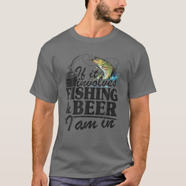 T-shirt S'Il S'Agit De Pêche (Devant)