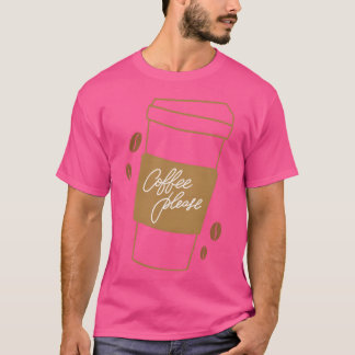T-shirt S'il vous plaît drôles de citations de café amateu