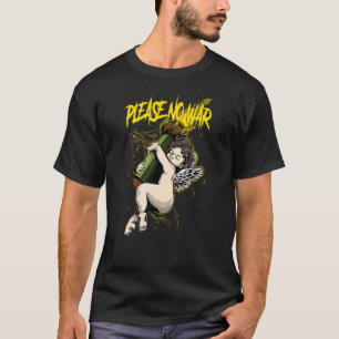T-shirt S'il vous plaît pas War Angel triste esthétique Ed