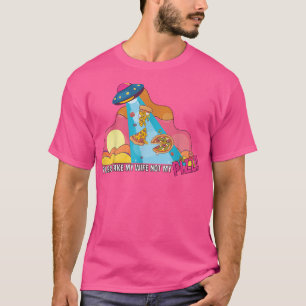 T-shirt S'il vous plaît prenez ma femme pas ma pizza, drôl
