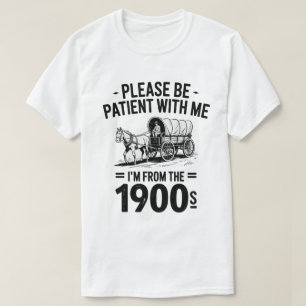 T-shirt S'il vous plaît Soyez Patient Avec Moi Je Suis Des