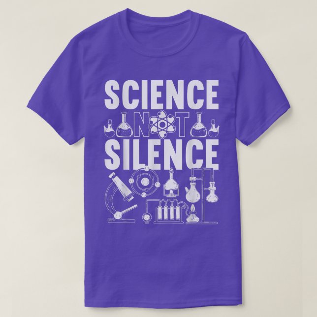T-shirt Silence  (Design devant)