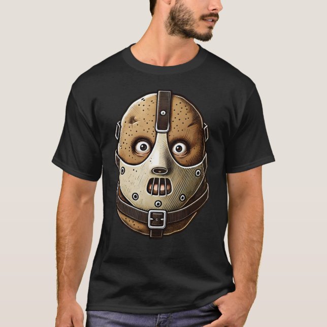 T-shirt Silence de la pomme de terre douce ignare des igna (Devant)