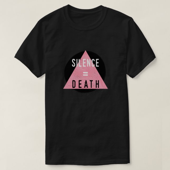 T-shirt Silence= Essentiel à la mort (Design devant)