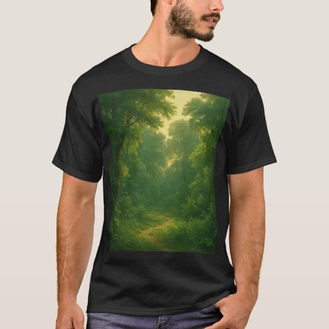 T-shirt "Silence et dimension : l'inspiration de Landsca (Devant)