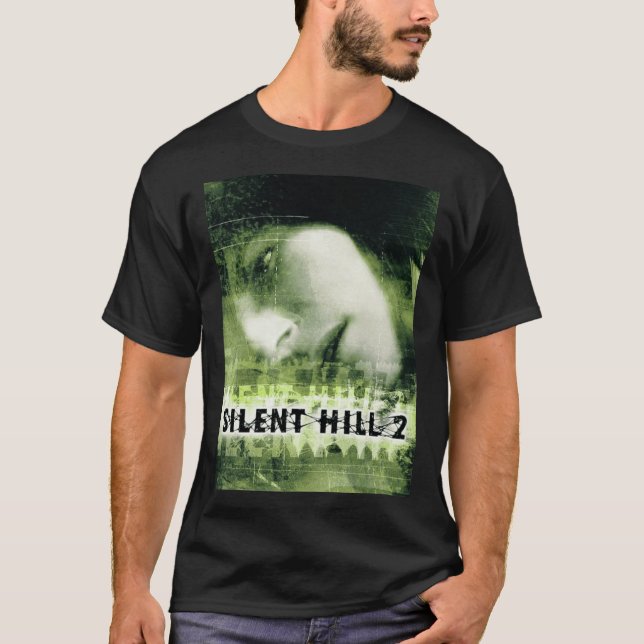 T-shirt Silence Hill Green gift funny (Devant)