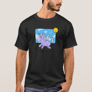 T-shirt Silencieux Unicorne Tiger Ours Bébé Ensoleillé Enf