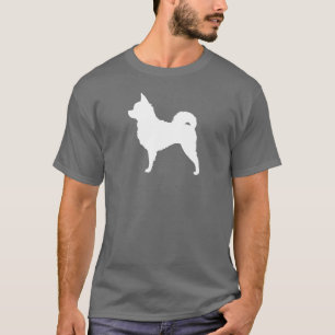 T-shirt Silhouette aux cheveux longs de chiwawa