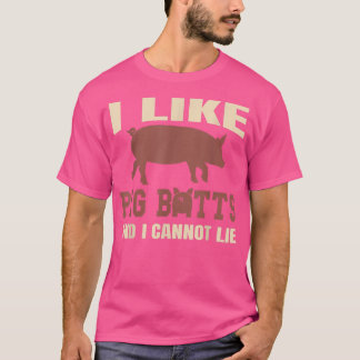 T-shirt Silhouette Barbecue Grill J'Aime Les Boutons De Co