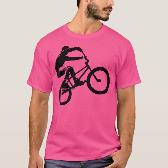 T-shirt Silhouette Bmx (Devant)