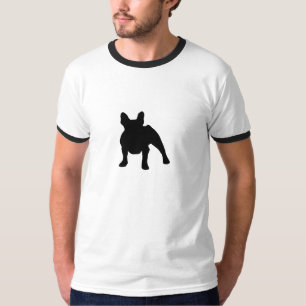 T-shirt Silhouette de Bulldog