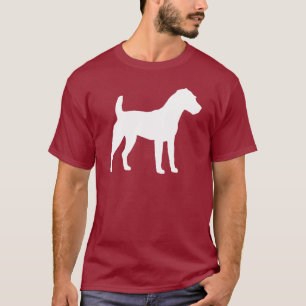 T-shirt Silhouette de Jack Russell Terrier