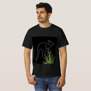 T-shirt Silhouette de Kangaroo