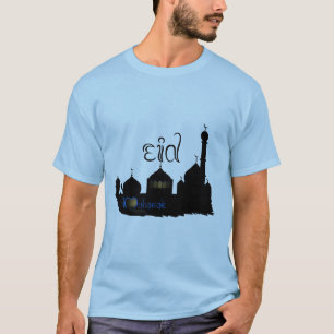 T-shirt Silhouette de la mosquée de l'Aïd Moubarak - T-shi