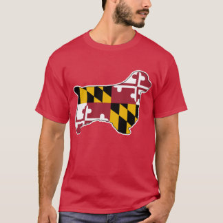 T-shirt Silhouette de l'espagne de plombier avec l'état du