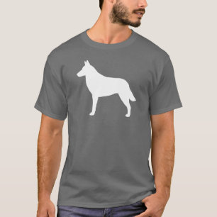 T-shirt Silhouette de Malinois de Belge