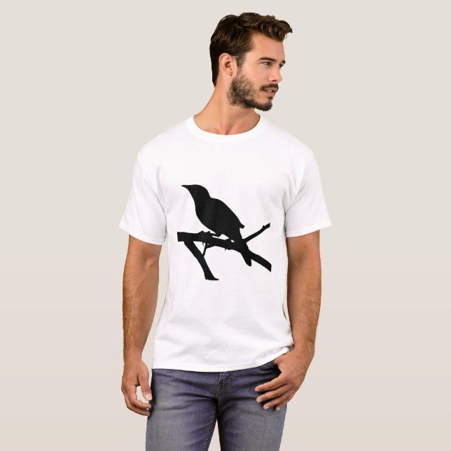 T-shirt Silhouette de moqueur (Devant entier)