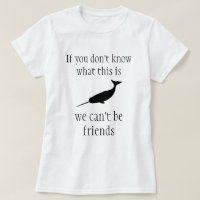 Silhouette de Narwhal drôle