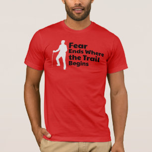 T-shirt Silhouette de randonneur solitaire - Teigne testé