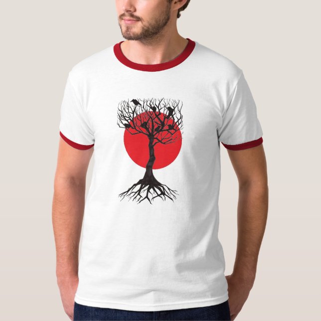 T-shirt Silhouette de Raven (Devant)