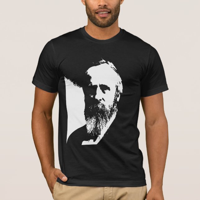 T-shirt Silhouette de Rutherford Birchard Hayes (Devant)